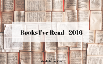 Books I’ve Read in 2016